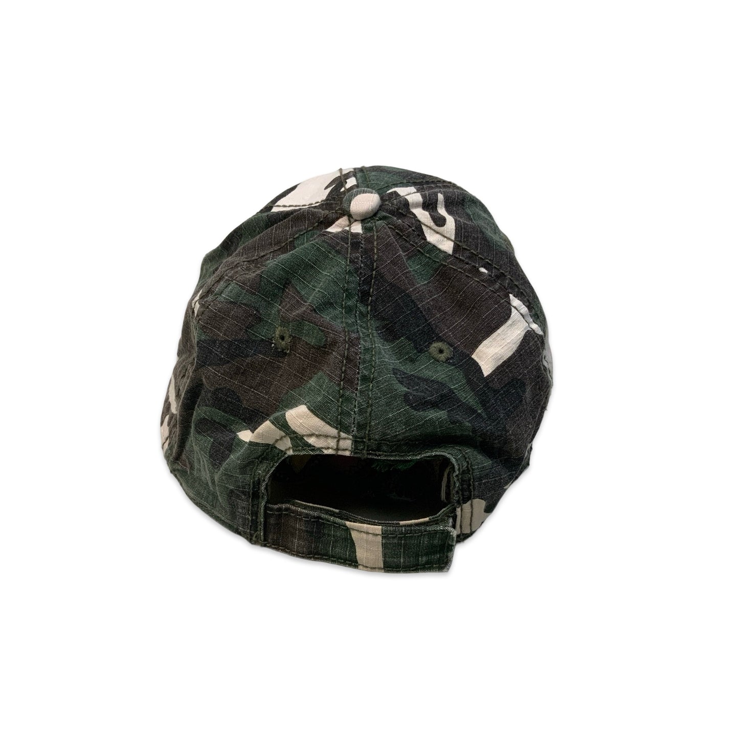 Y2K New York Yankee’s Camo Cap Khaki Green White Brown