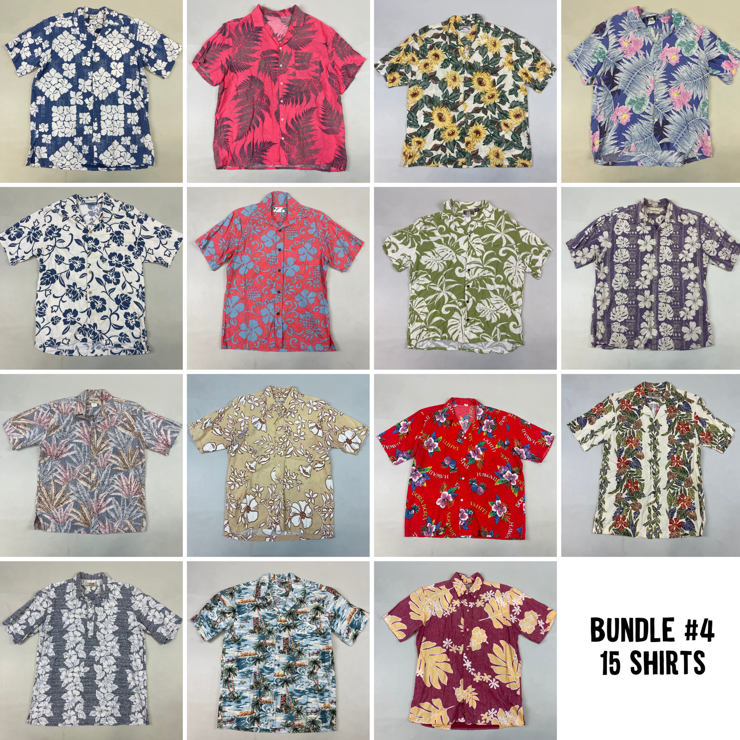 Hawaiian Shirt Bundle #4 (Wholesale)