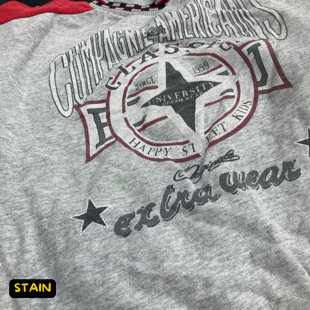 Sports & Printed Sweatshirt (Rework Grade Wholesale)