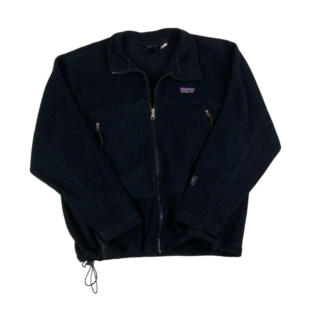 Vintage 90s ‘Patagonia’ Black Zip-Up Fleece L XL