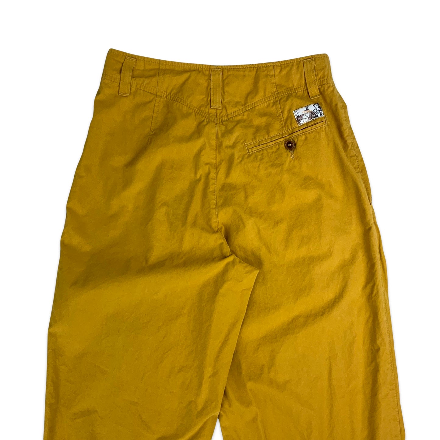 Vintage Mustard Yellow Wide Leg Trousers 6 8