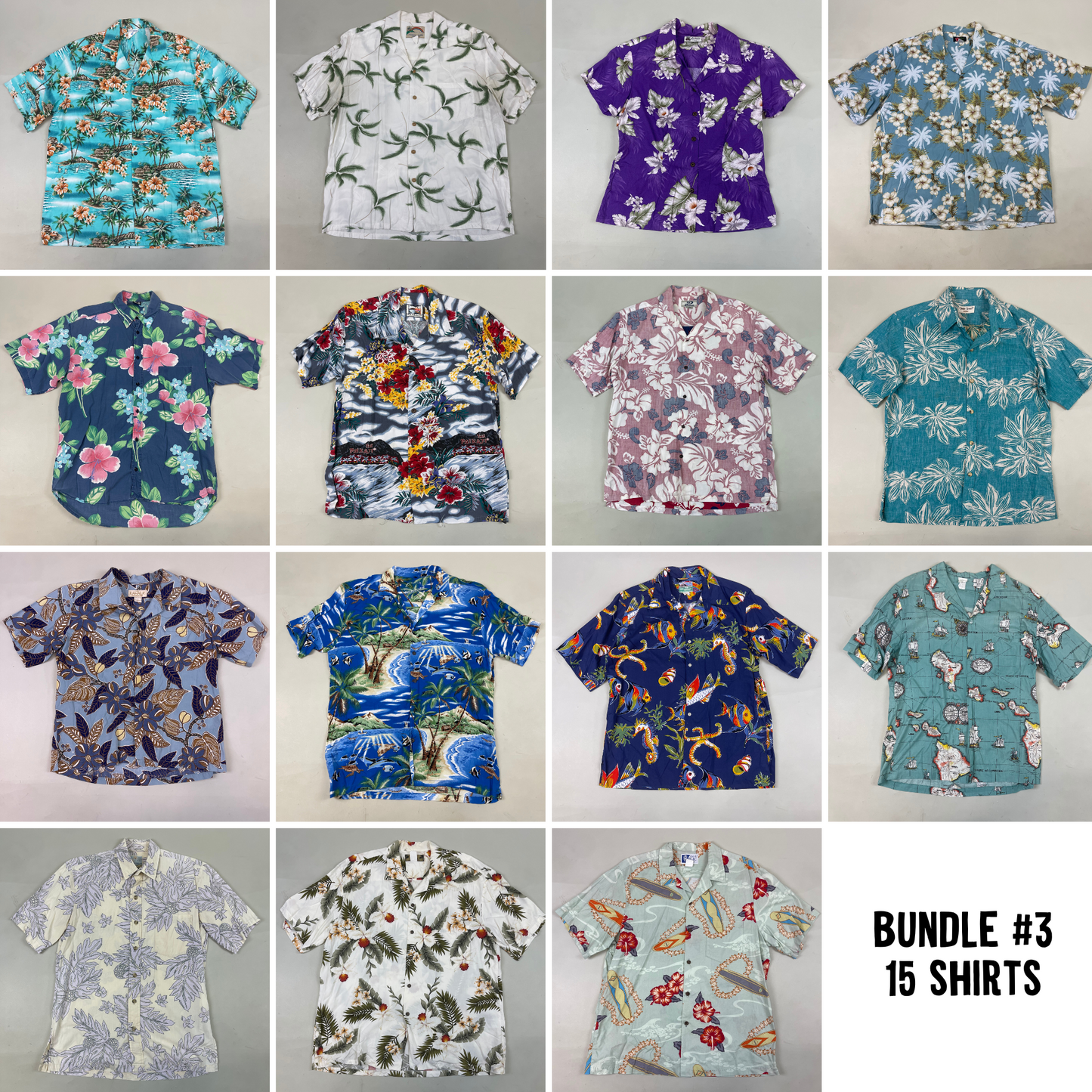 Hawaiian Shirt Bundle #3 (Wholesale)