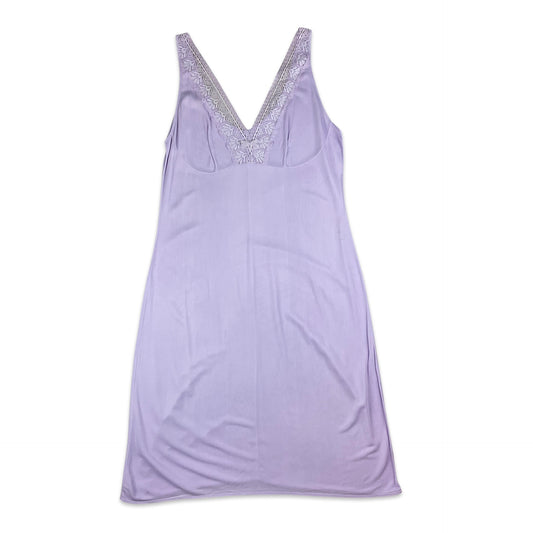 Vintage Lilac Midi Slip Dress
