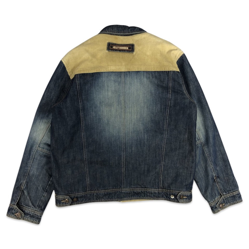 Vintage Y2K Preloved Helly Hansen Insulated Denim Jacket L