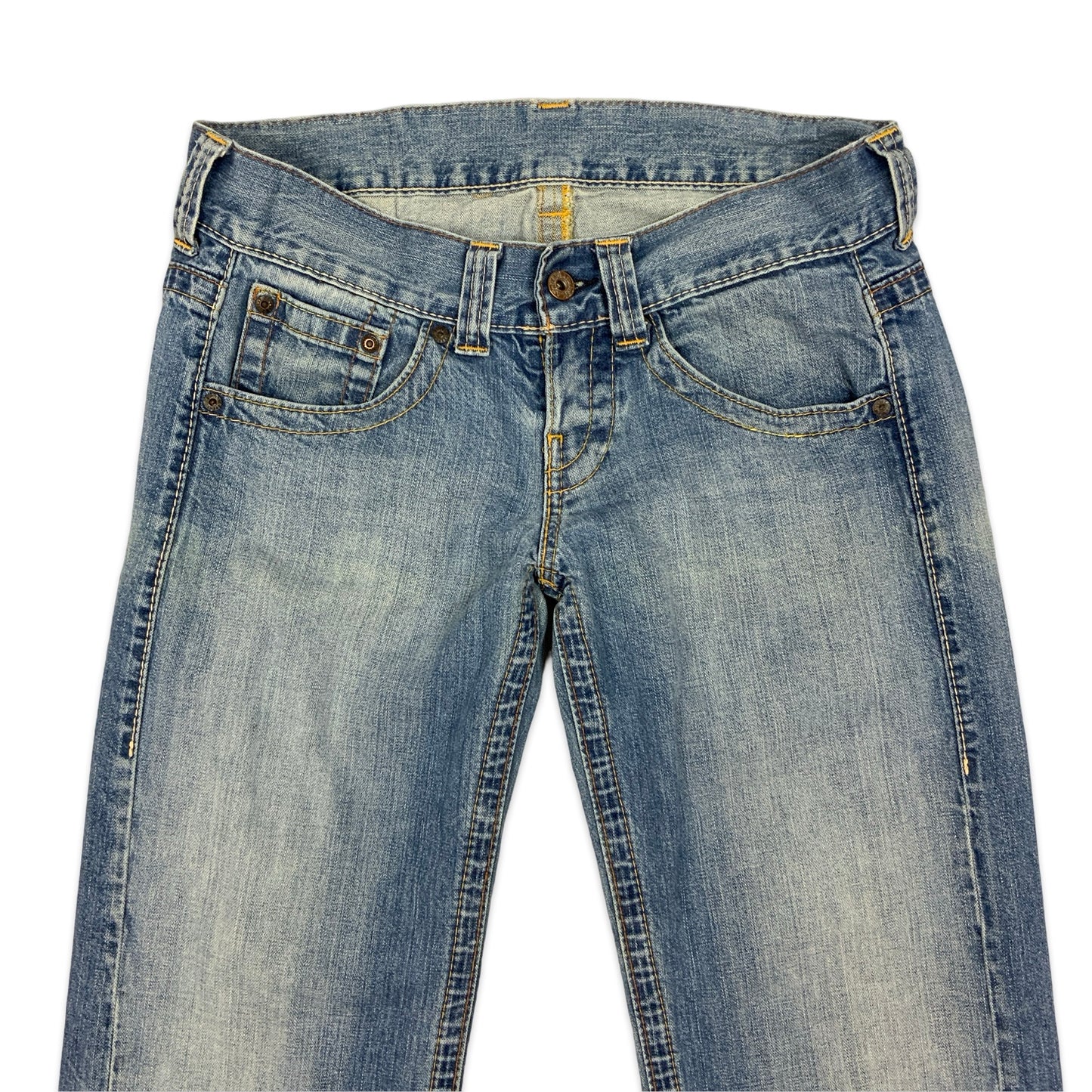 Y2K Replay Light Denim Flared Jeans 10