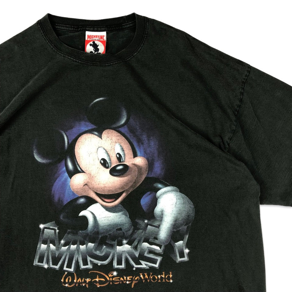 Vintage Disney Black Mickey Mouse Tee