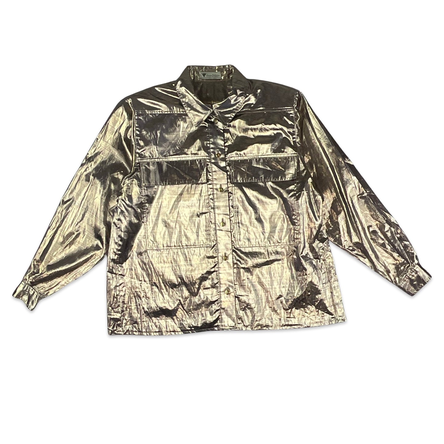 80s Iridescent Gold Shirt