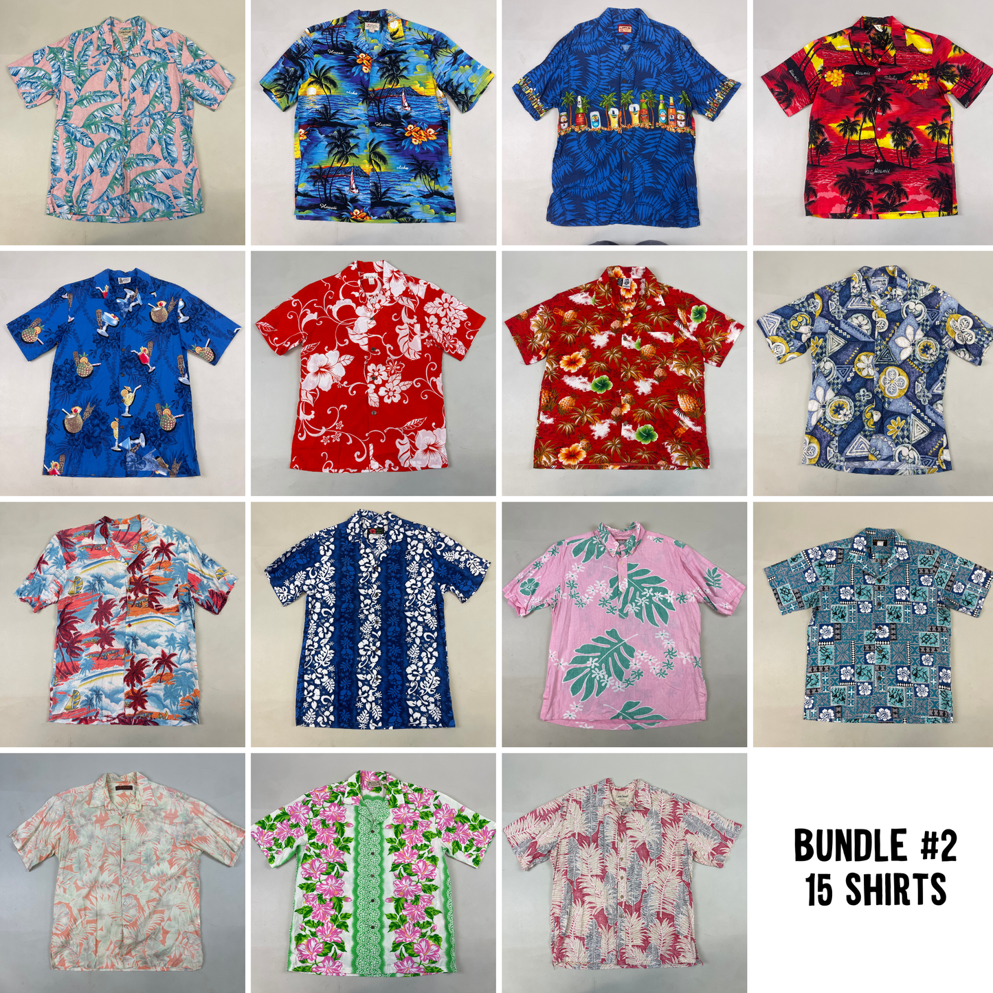 Hawaiian Shirt Bundle #2 (Wholesale)