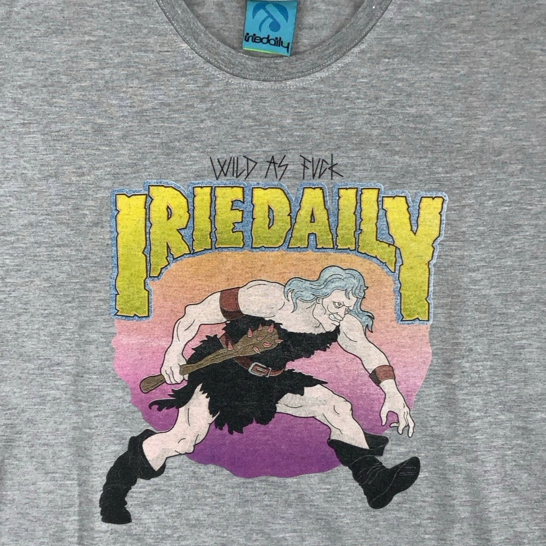 Vintage ‘Iriedaily Stay Different’ Grey Short Sleeve Tee S M