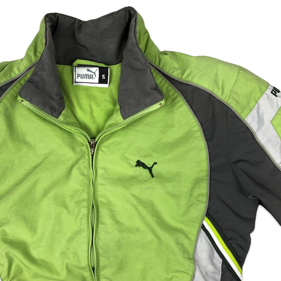 Puma on sale windbreaker green