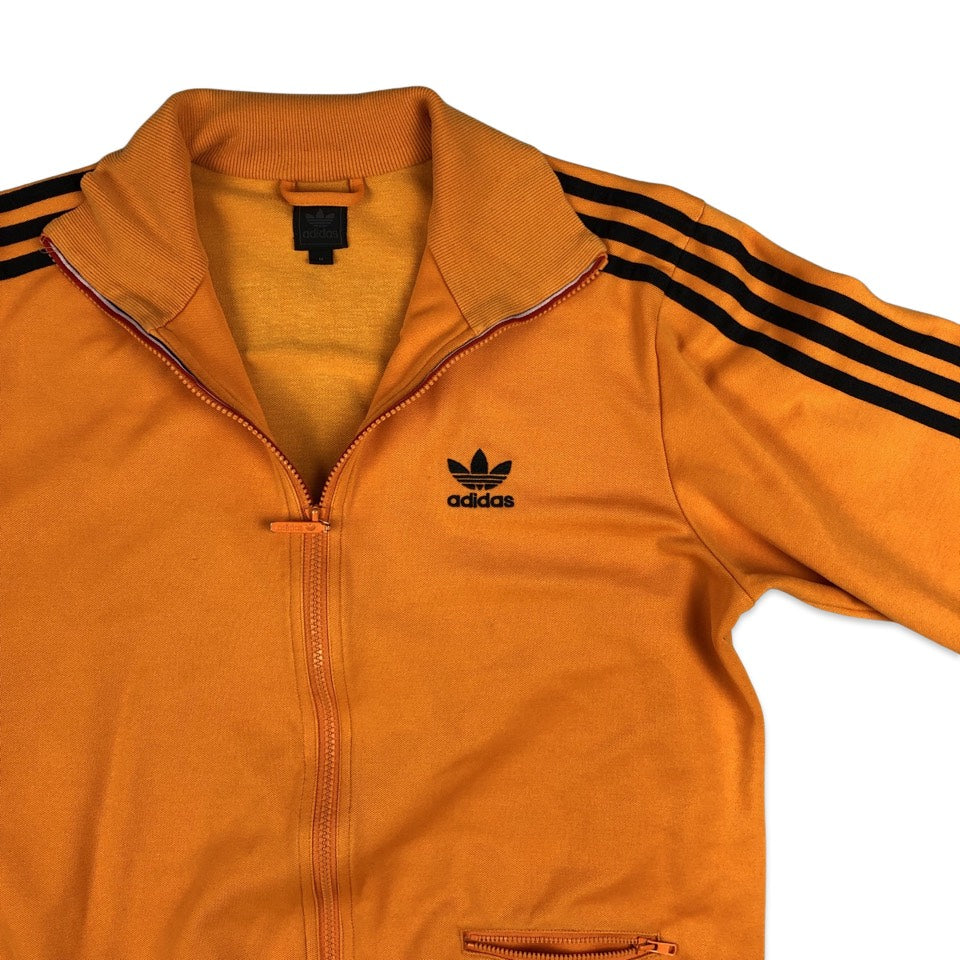 Neon orange 2024 adidas jacket