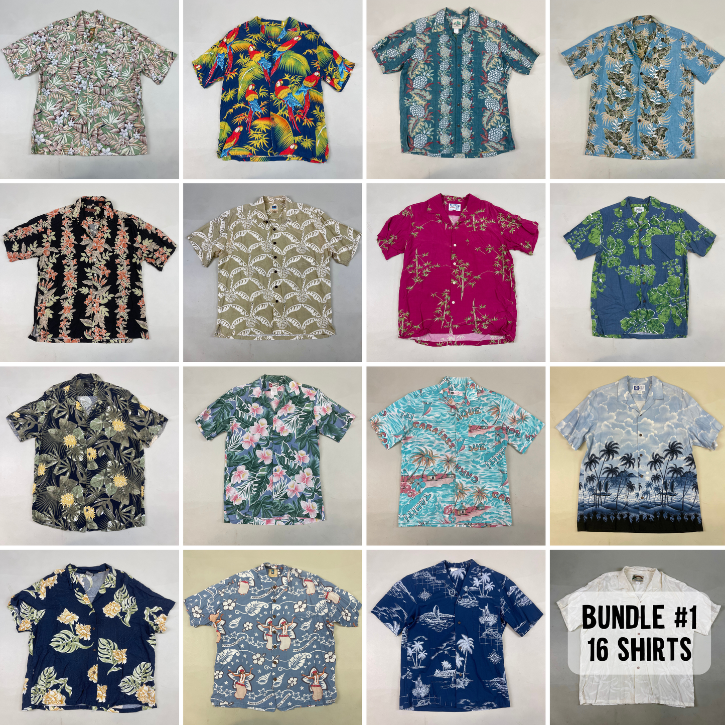 Hawaiian Shirt Bundle #1 (Wholesale)