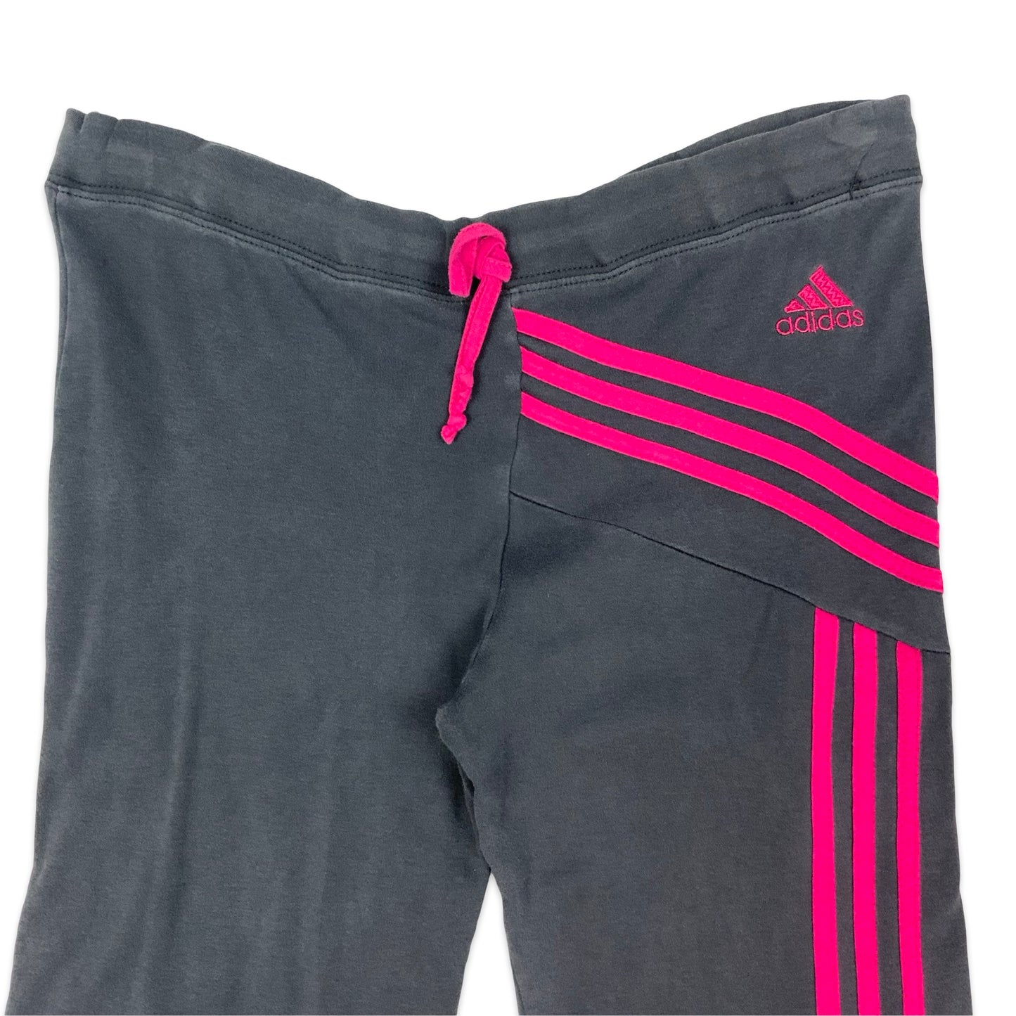 90s Grey & Pink Adidas 3/4 Joggers 18 20