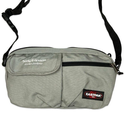 Y2K Grey Eastpak Small Cross Body Bag