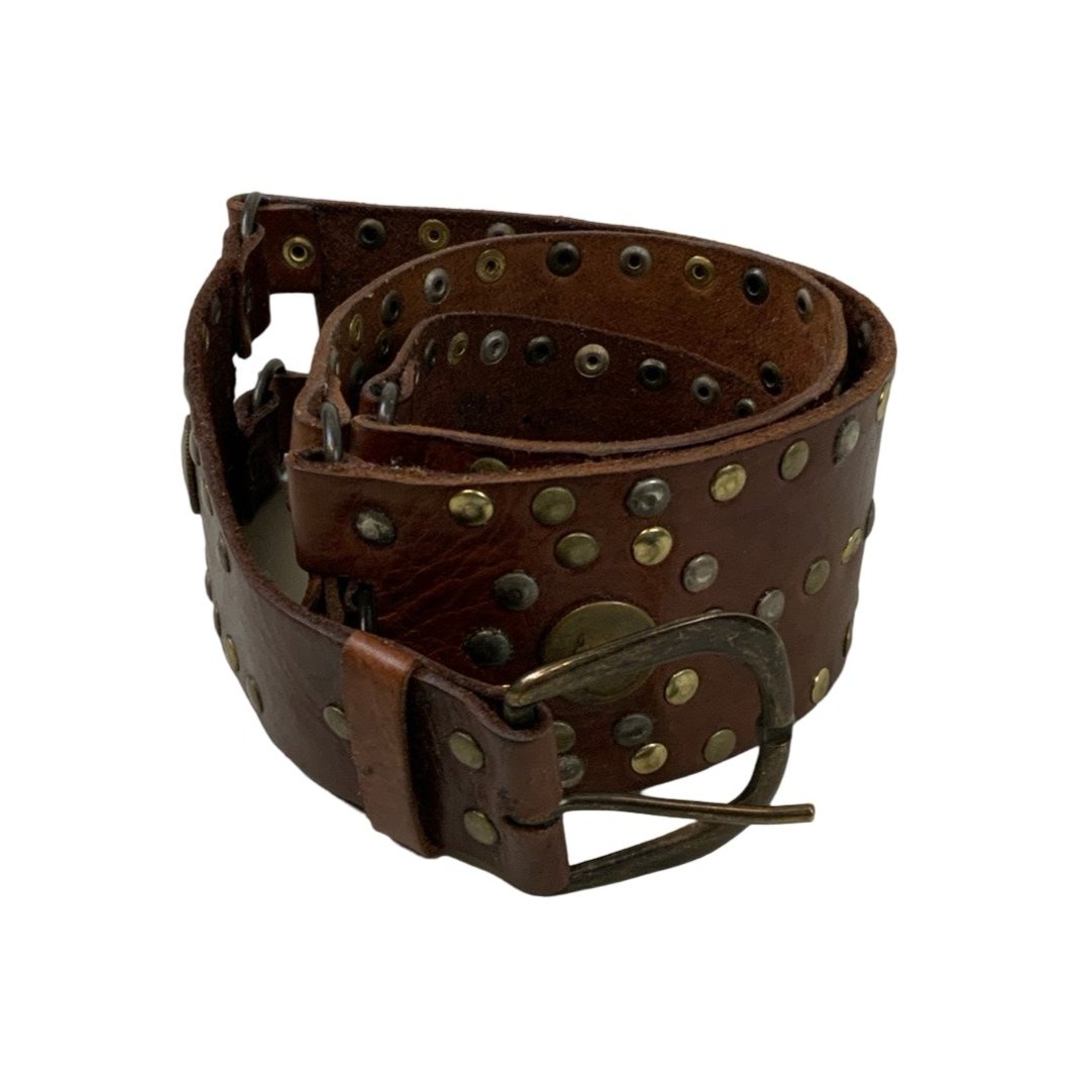 Vintage Four Part Studded Belt