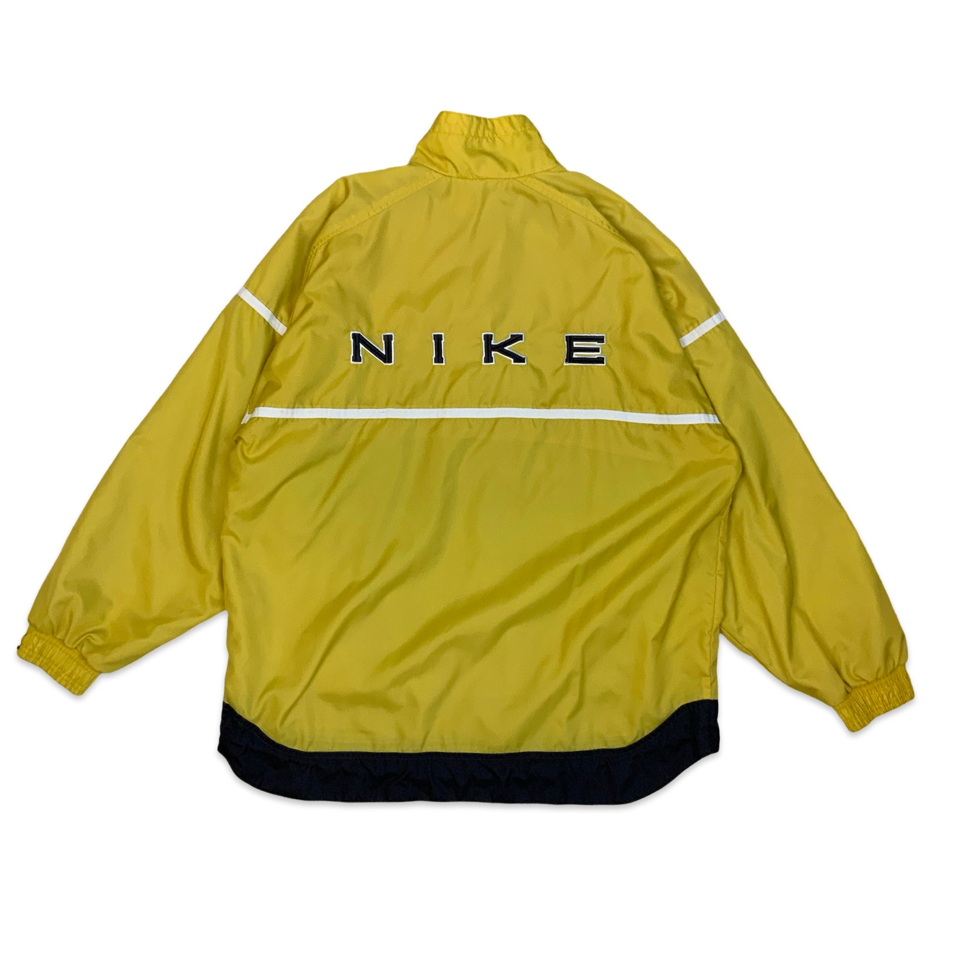 Nike windbreaker mens yellow hotsell