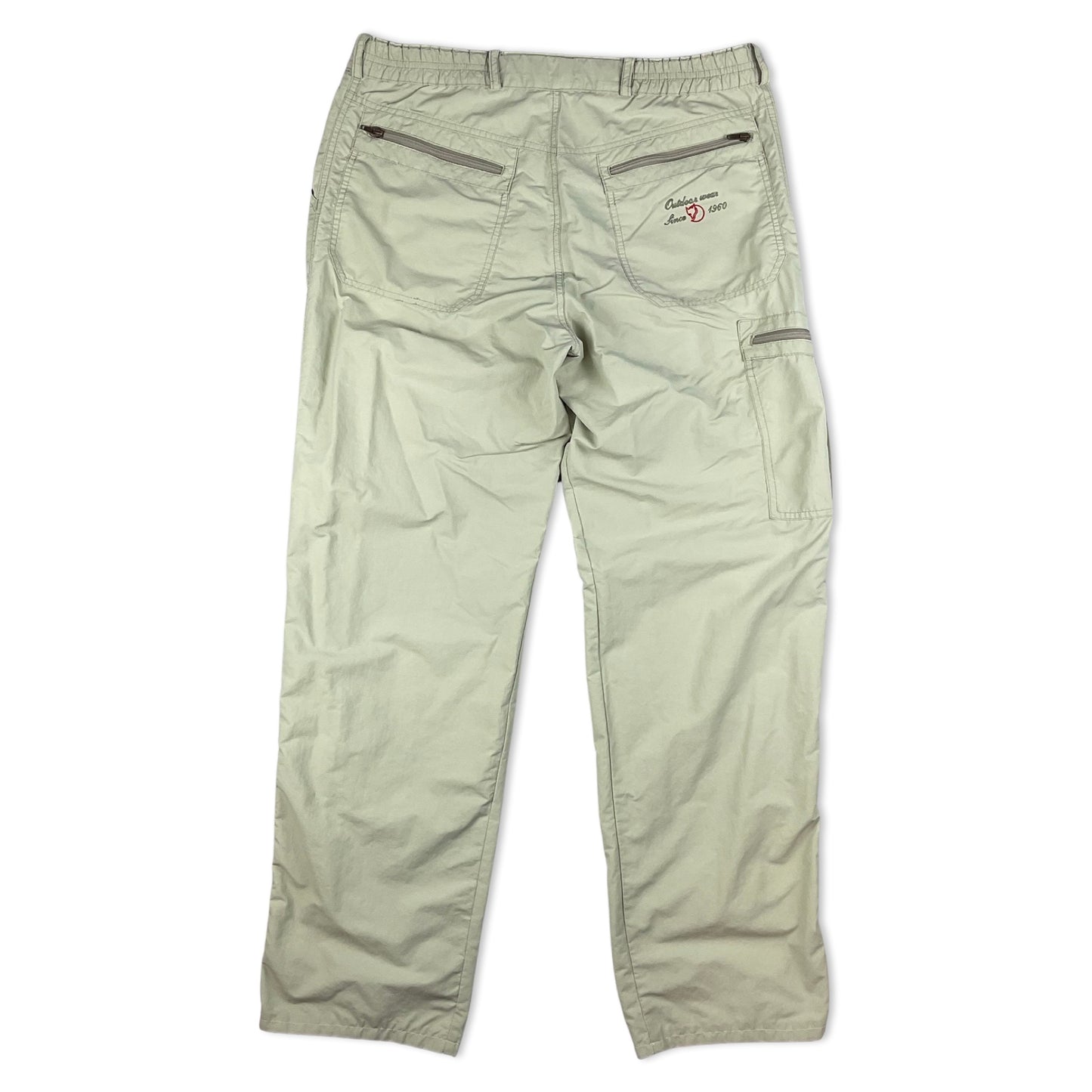 Vintage Fjallraven Pale Khaki Cargo Trousers W34