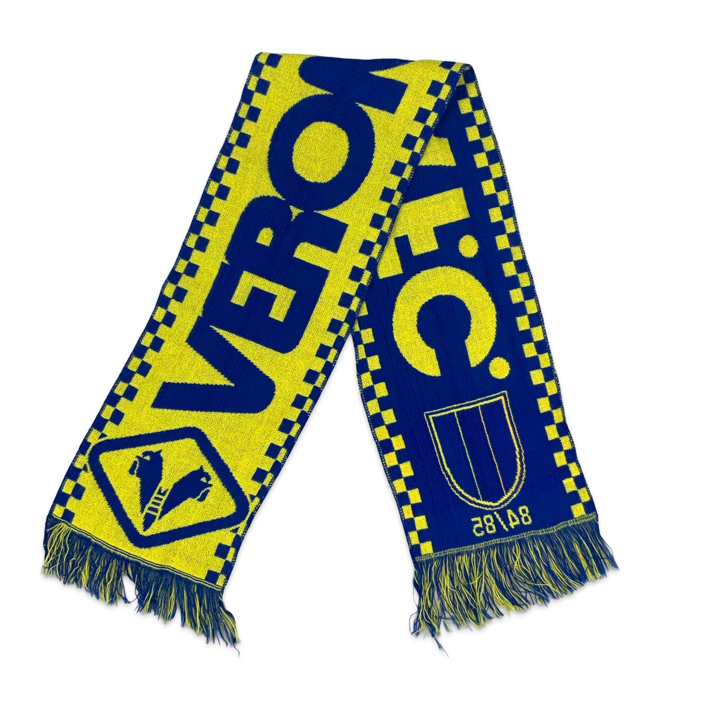 80s Yellow & Blue Verona FC Scarf