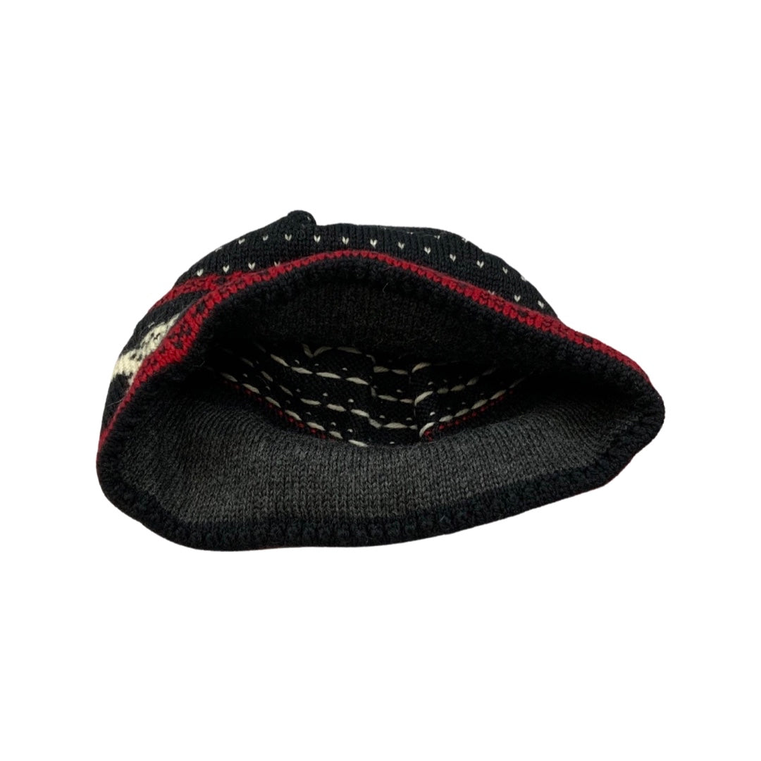 Vintage Norwegian Knitted Wool Hat
