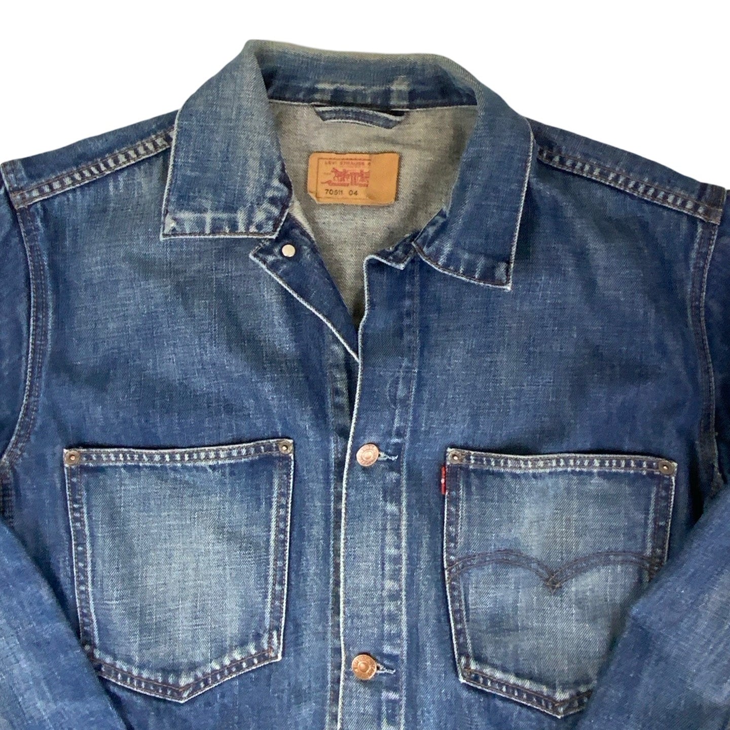 Vintage 90s (70511) Levi’s Denim Trucker Jacket M L