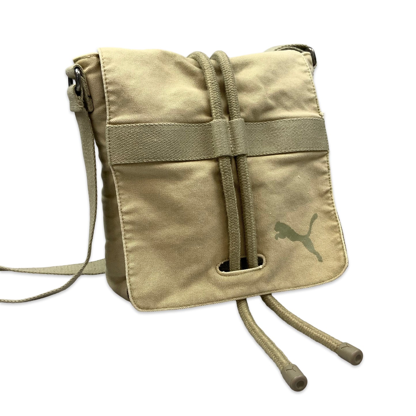 90s Beige Puma Cross Body Bag