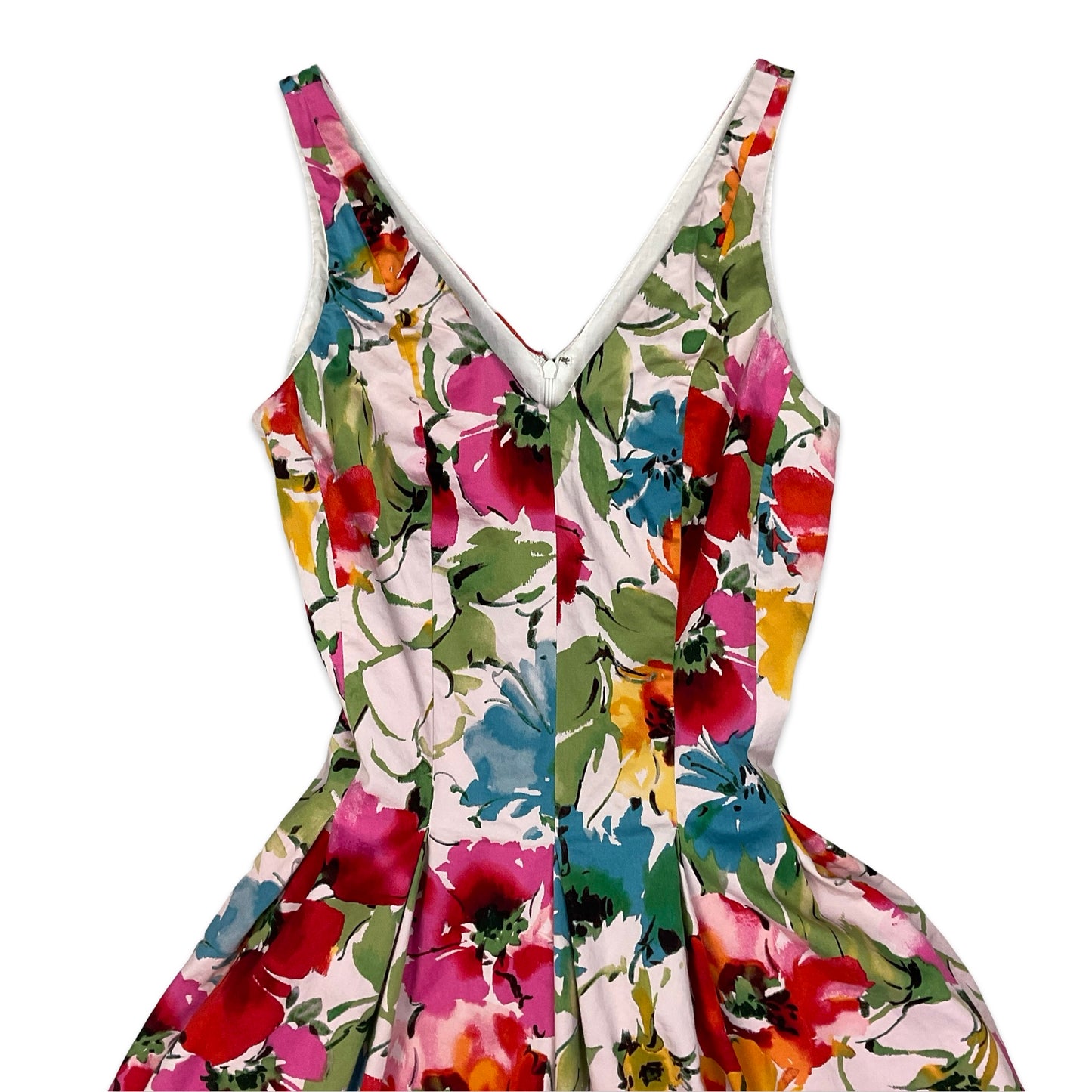 Vintage Ralph Lauren Floral Summer Dress 10