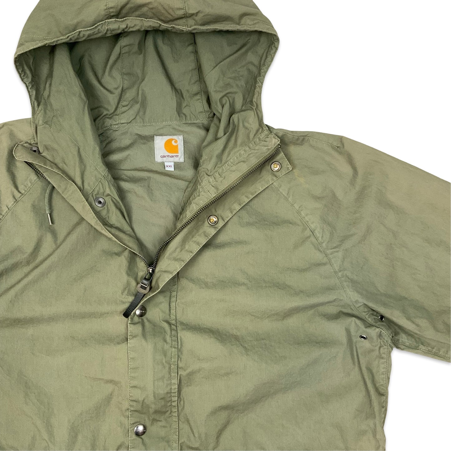 Carhartt Green & Blue Raincoat XL