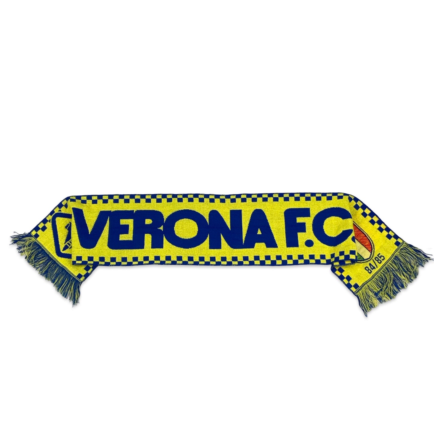80s Yellow & Blue Verona FC Scarf