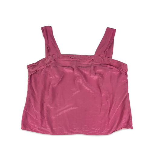 Vintage Pink Silk Top