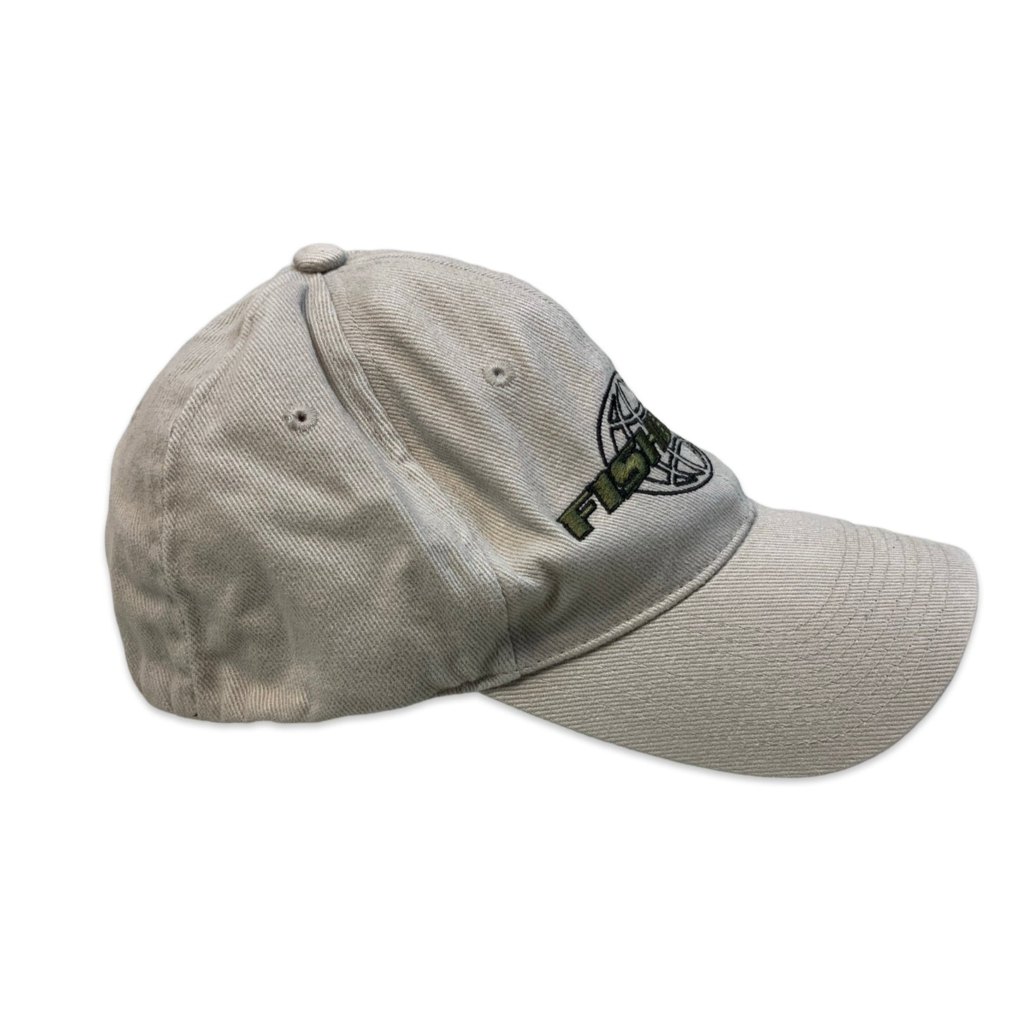 Y2K Fishbone Cap Beige Black Green