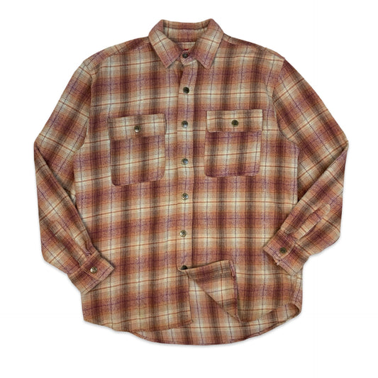 Vintage Farmall Tartan Flannel Shirt L XL