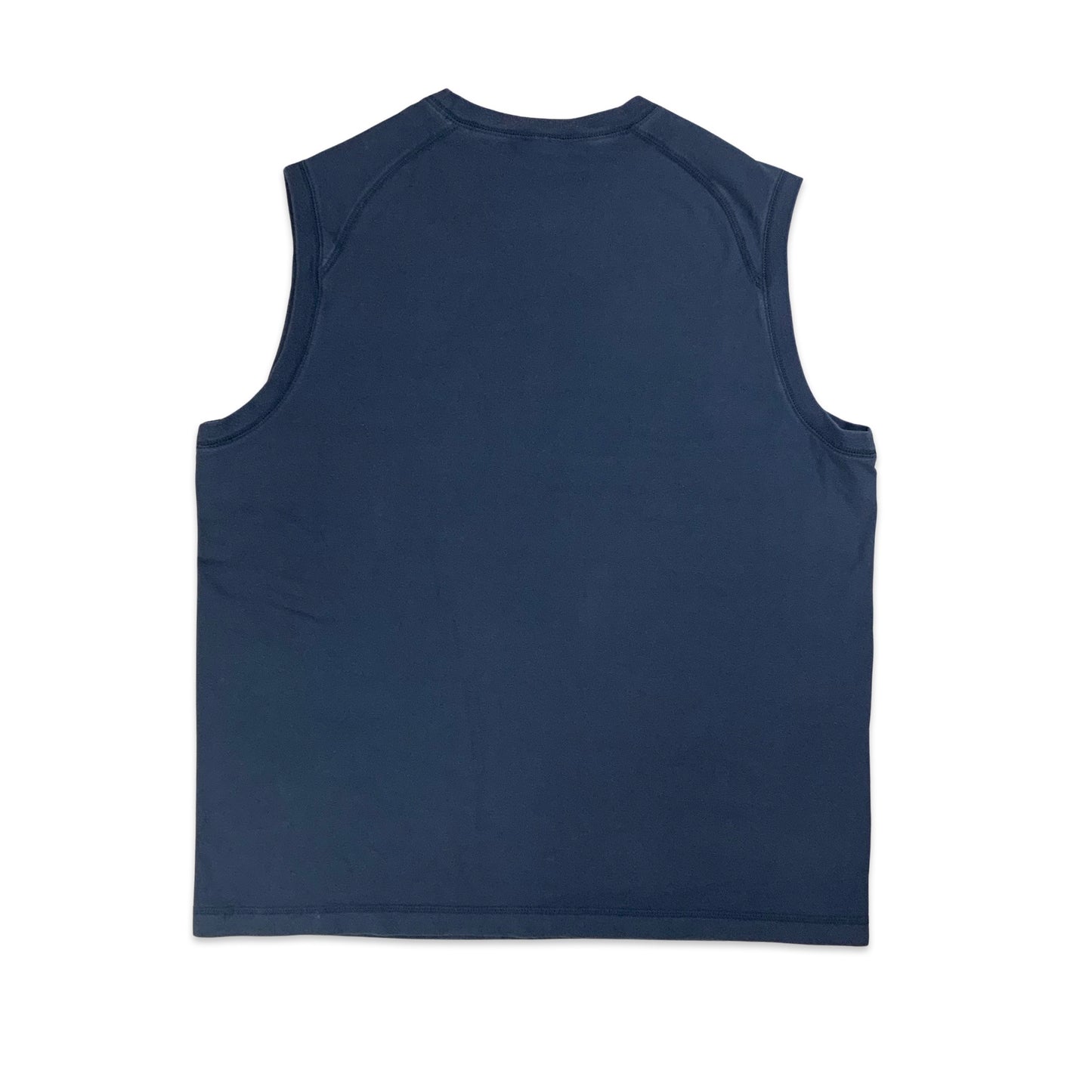 Y2K Navy Nike Vest Top L