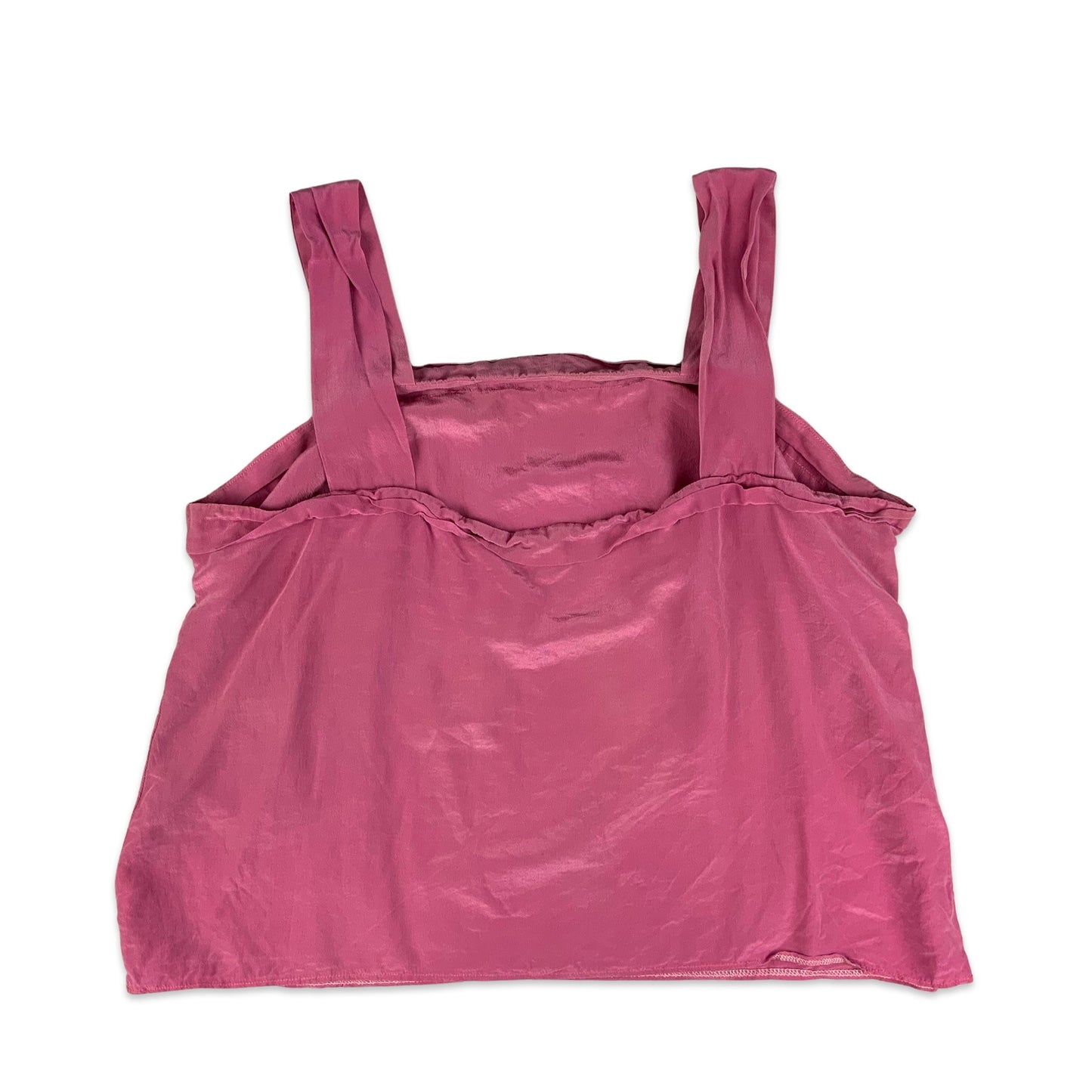 Vintage Pink Silk Top