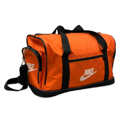 90s Orange Nike Duffle Bag