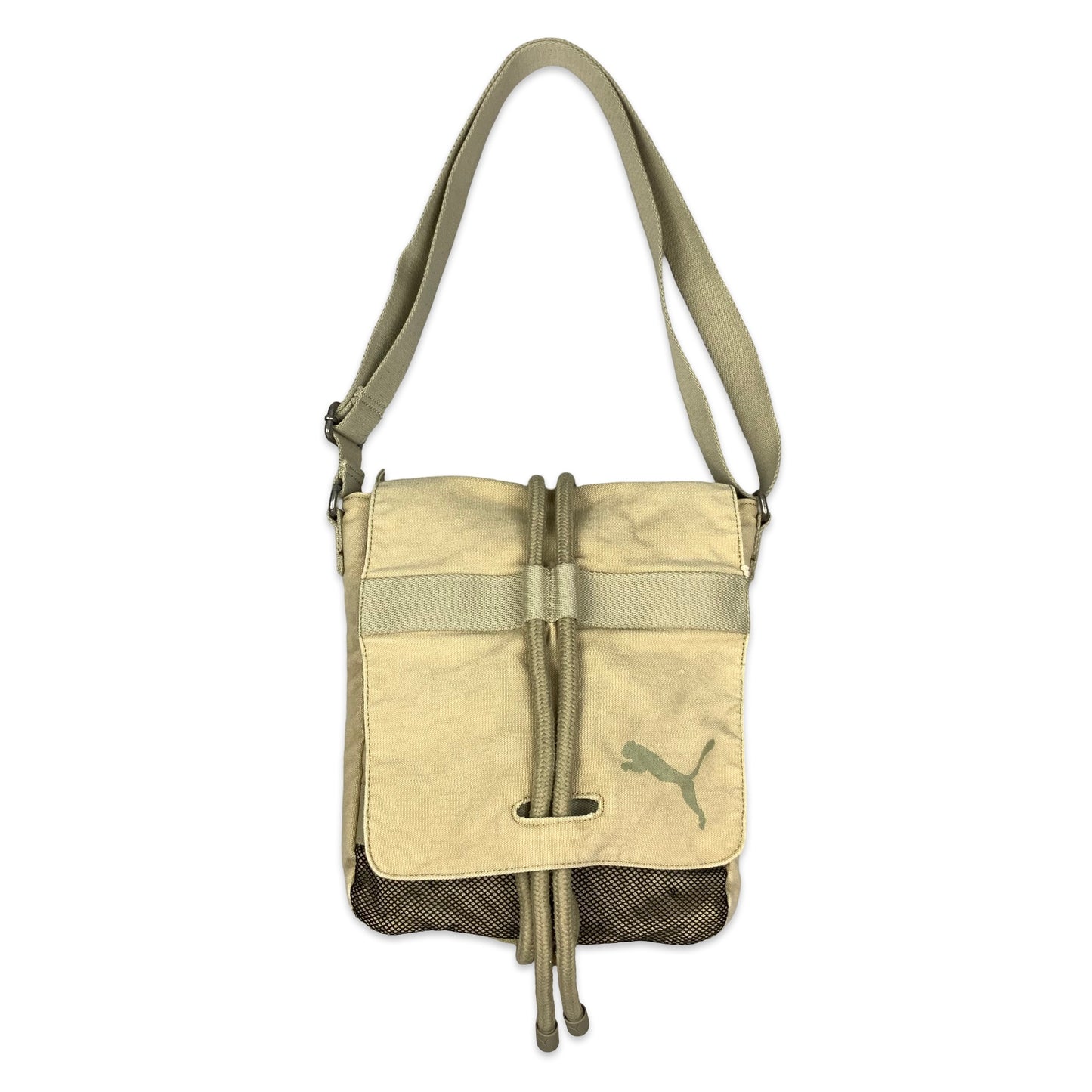 90s Beige Puma Cross Body Bag