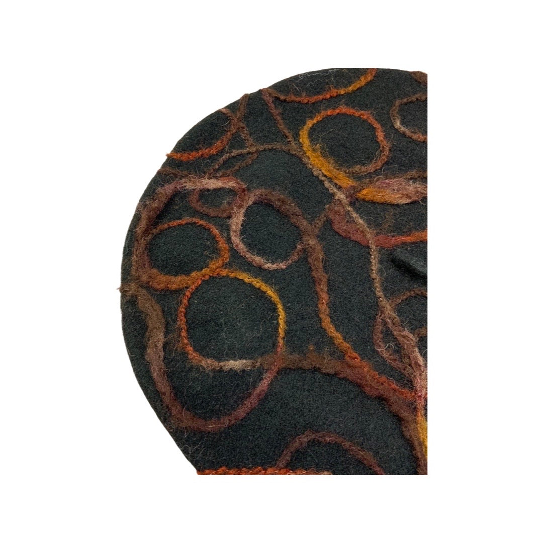 Vintage Abstract pattern Beret
