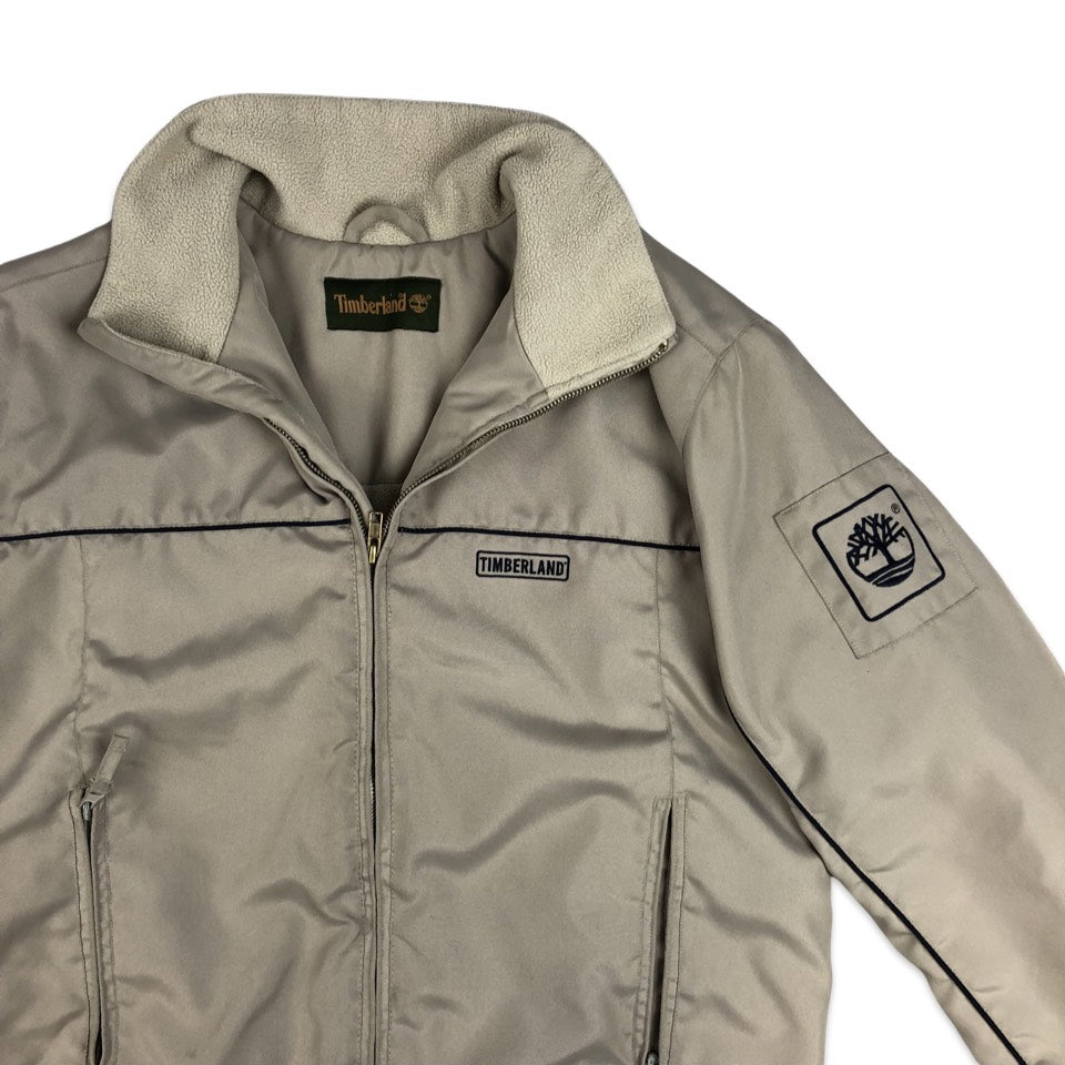 Vintage Y2K Preloved Timberland Beige Jacket M