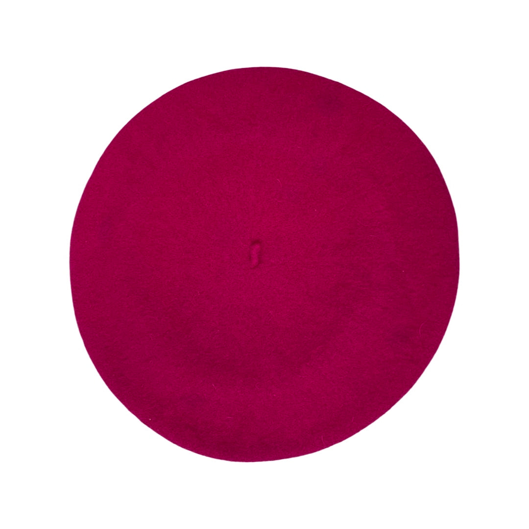 Vintage Pink Raspberry Beret Worth The Weight Vintage