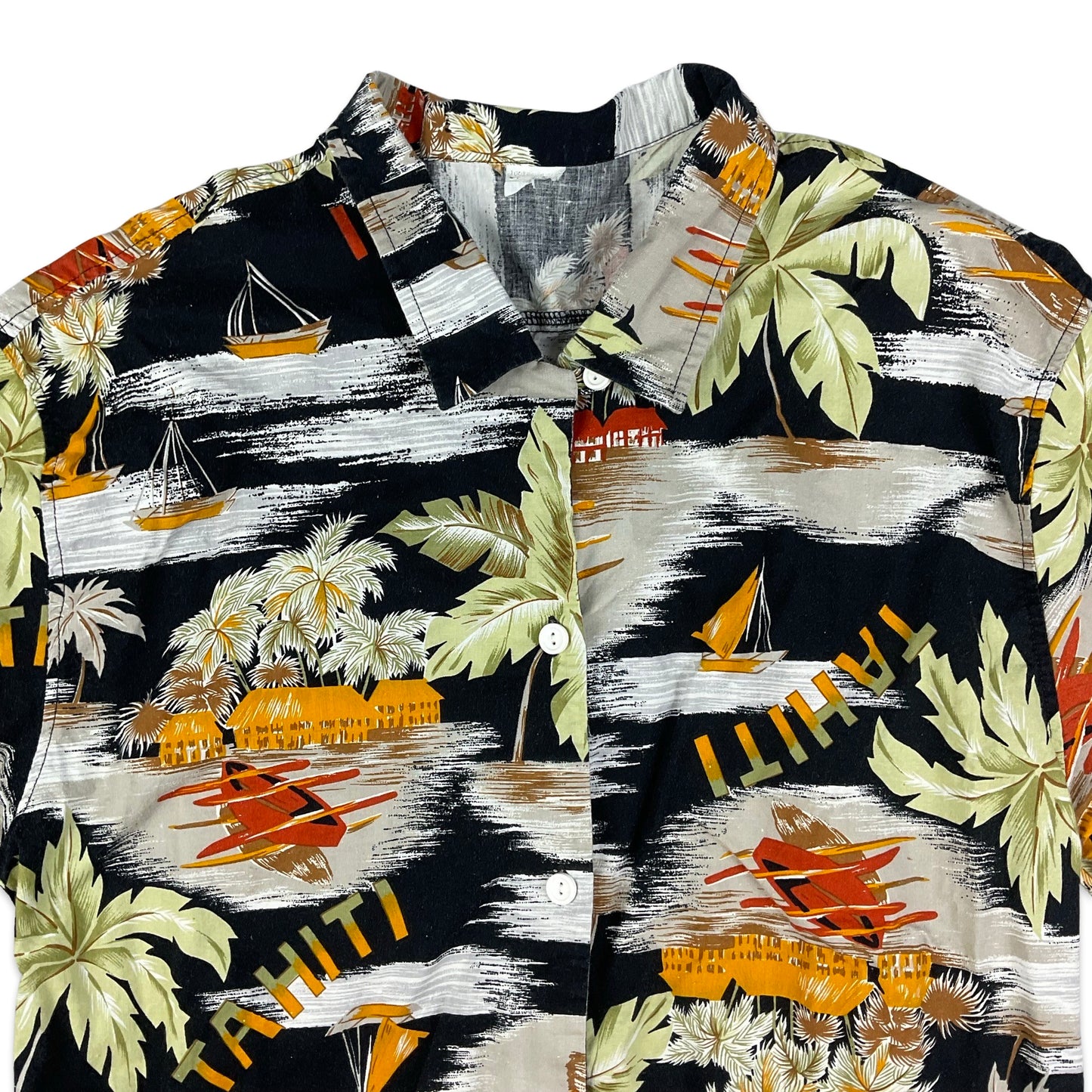 Vintage Hawaiian Short Sleeve Shirt XS S