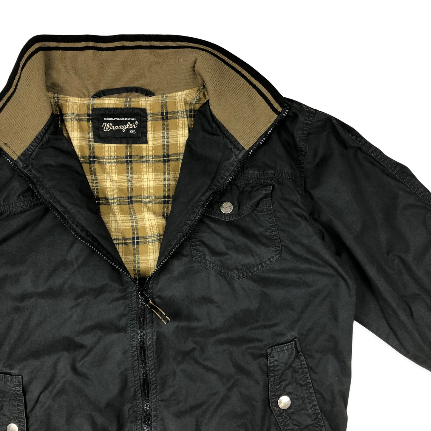Vintage Wrangler Black Jacket XXL
