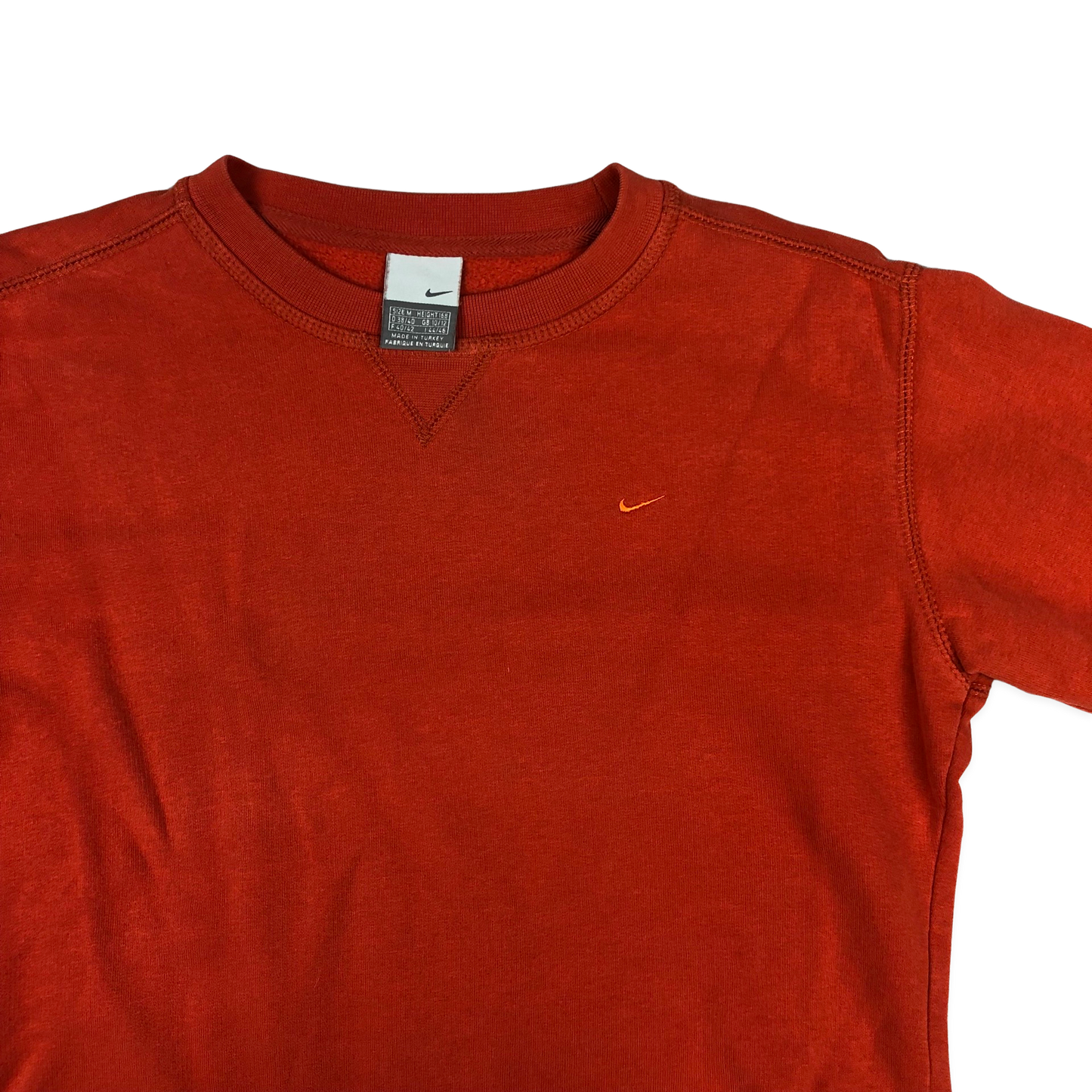 Vintage 00s Nike Orange Sweatshirt M
