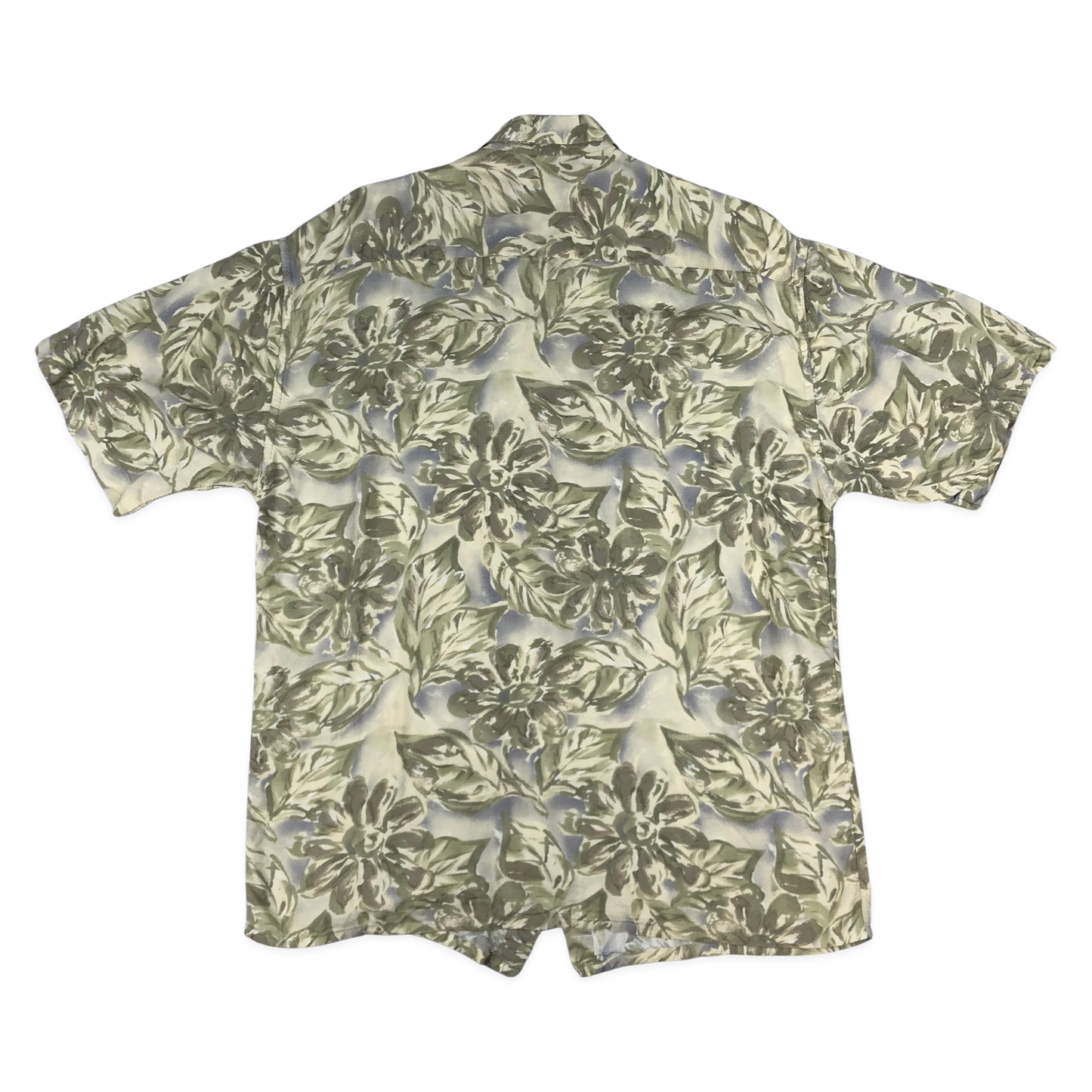 Vintage Pierre Cardin Abstract Print Green Shirt XL