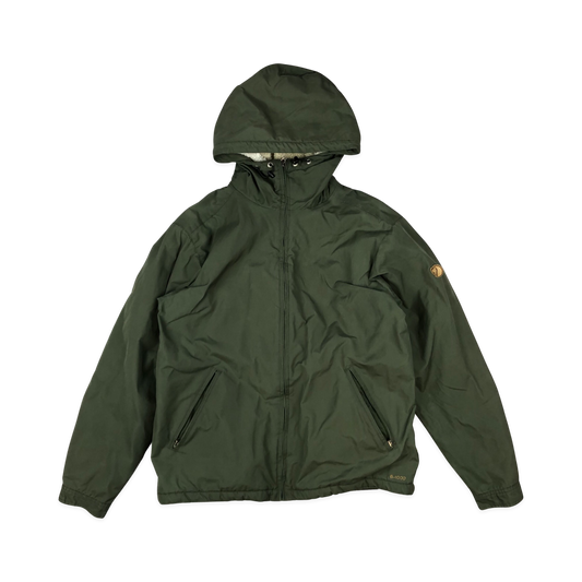 Vintage Fjallraven G-1000 Sherpa Lined Green Jacket L