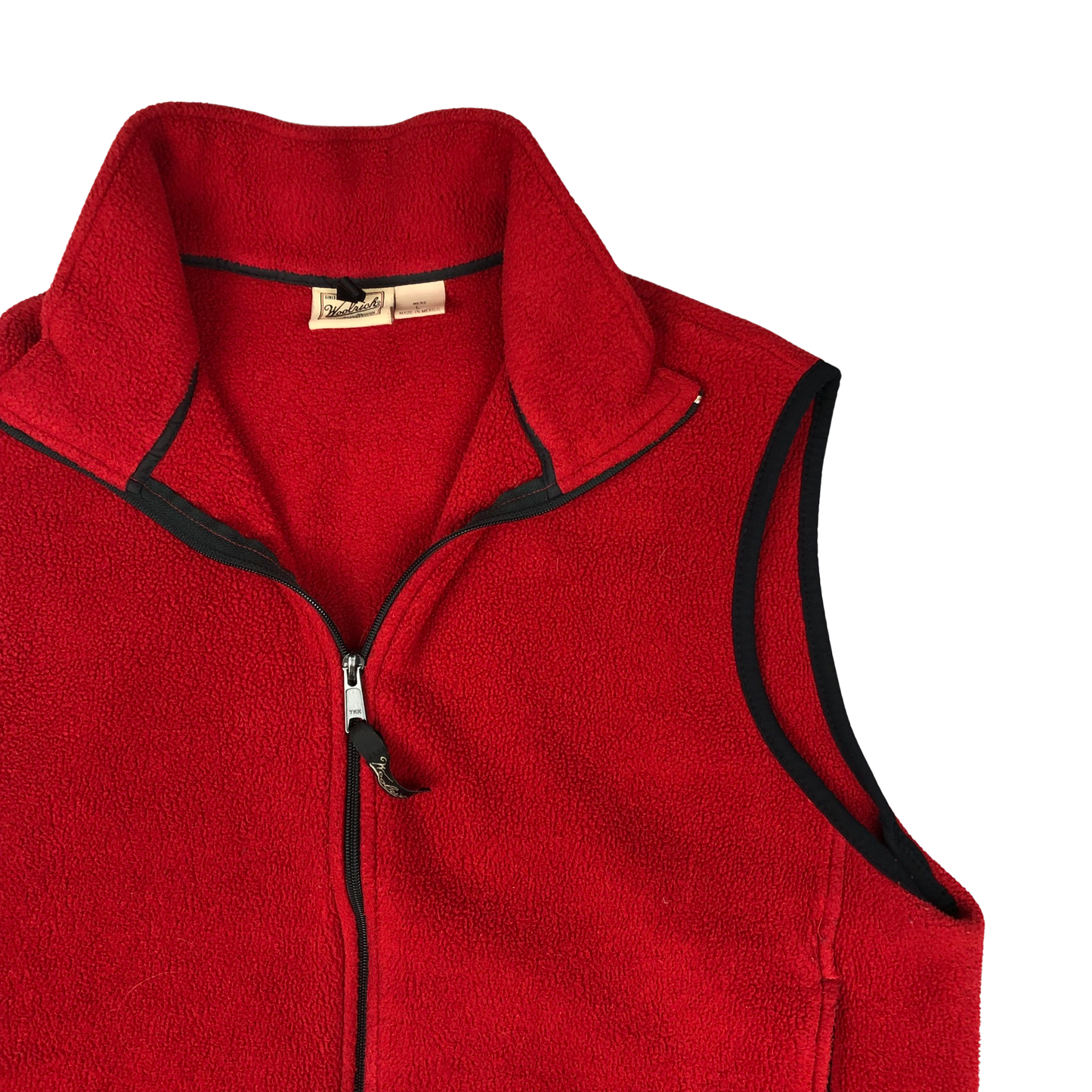 Vintage Woolrich Red Fleece Gilet