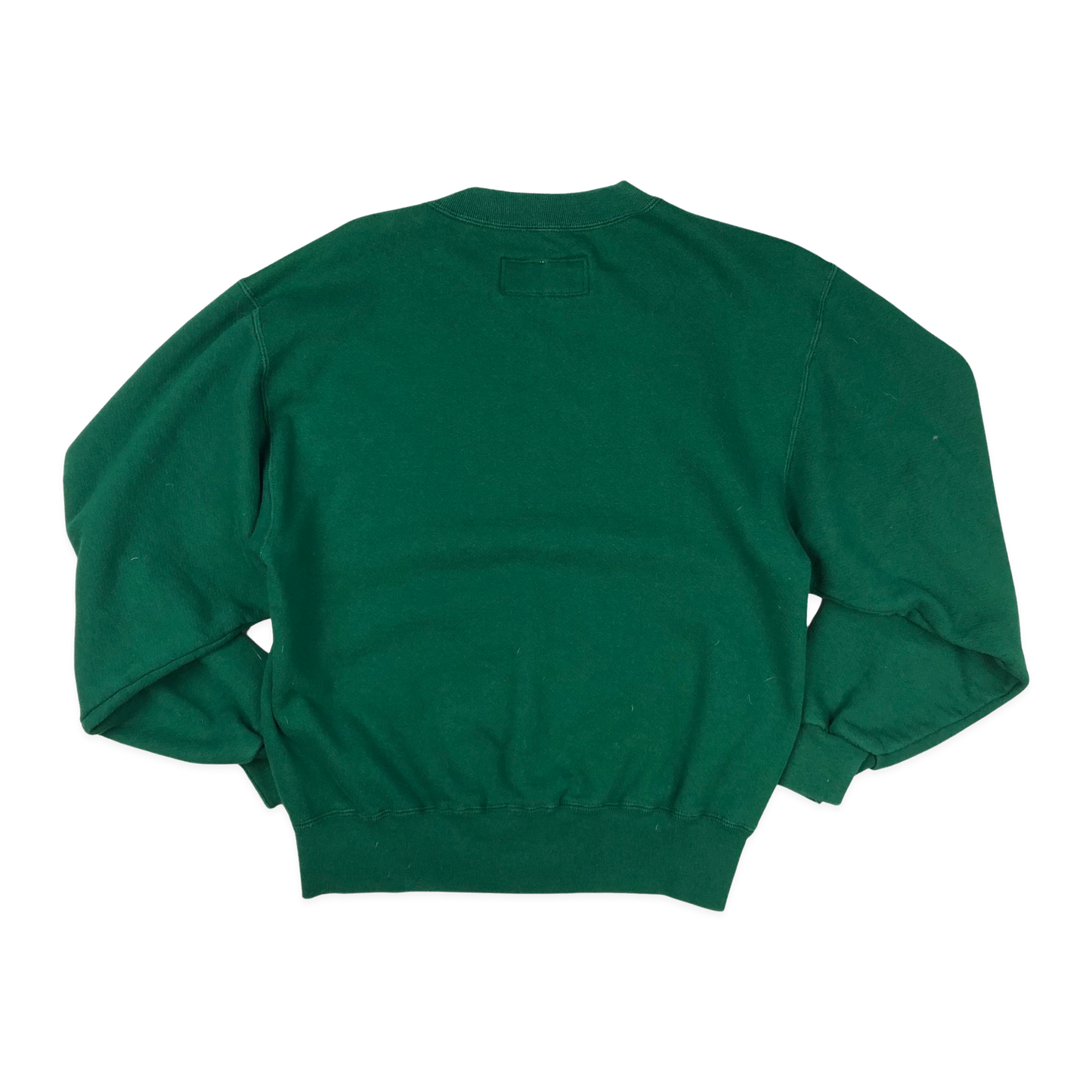 Vintage Russell Athletic US Made Green Blank Sweatshirt Small