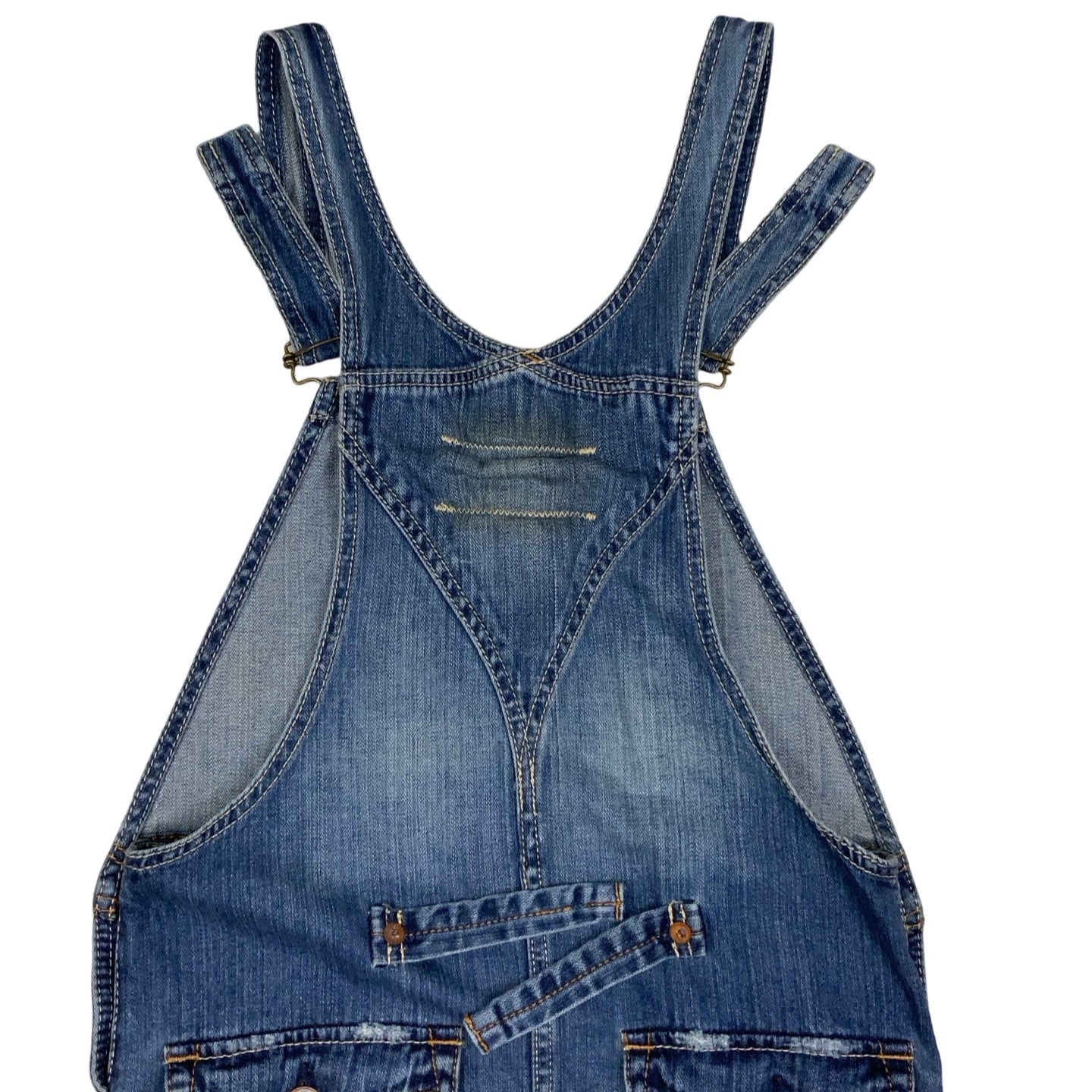 Vintage ‘Westwood Outfitters’ Denim Pinafore Dungaree Dress 12 14