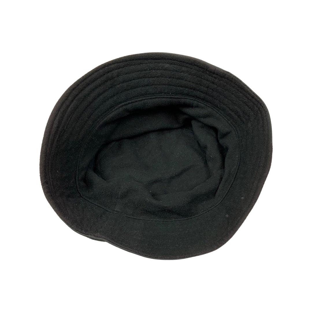 Vintage Black Fleece Lined Bucket Hat