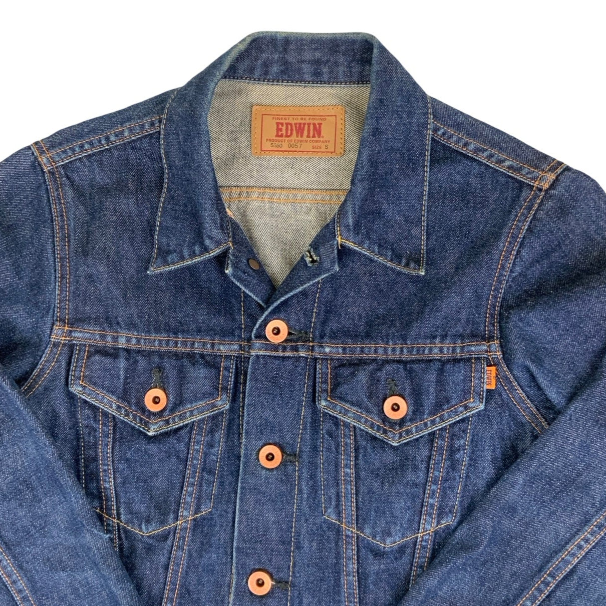 Vintage Edwin Denim Trucker Jacket XS S