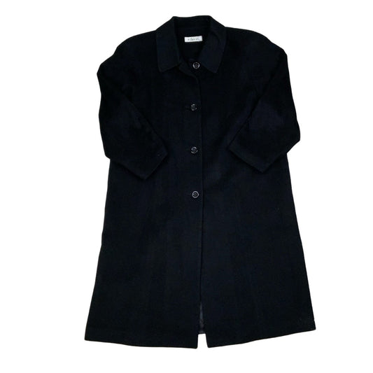 Vintage ‘SARUN’ Black Oversized Long Duster Coat M L