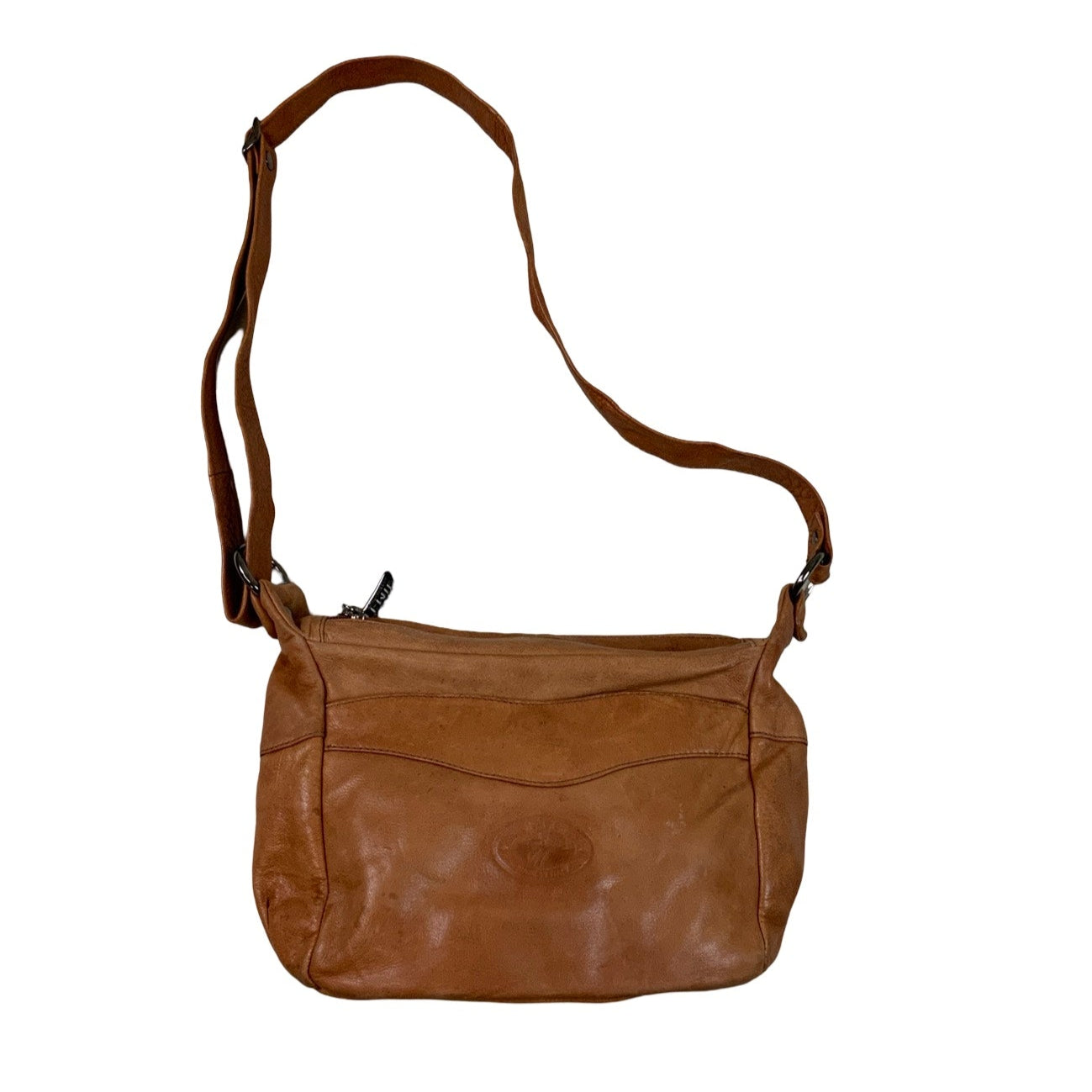 Vintage 90s ‘Emil’ Light Brown Slouch Shoulder Bag